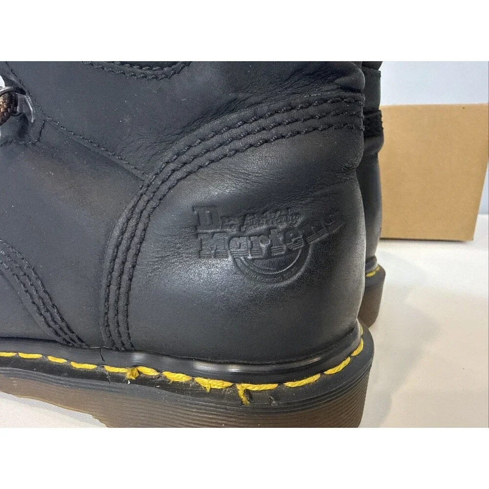 Dr Martens Industrial Soft Toe Boots 7735 AW004 Black Size 8